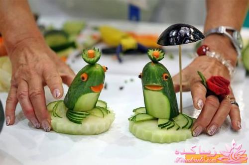 تزیین خوراکیها